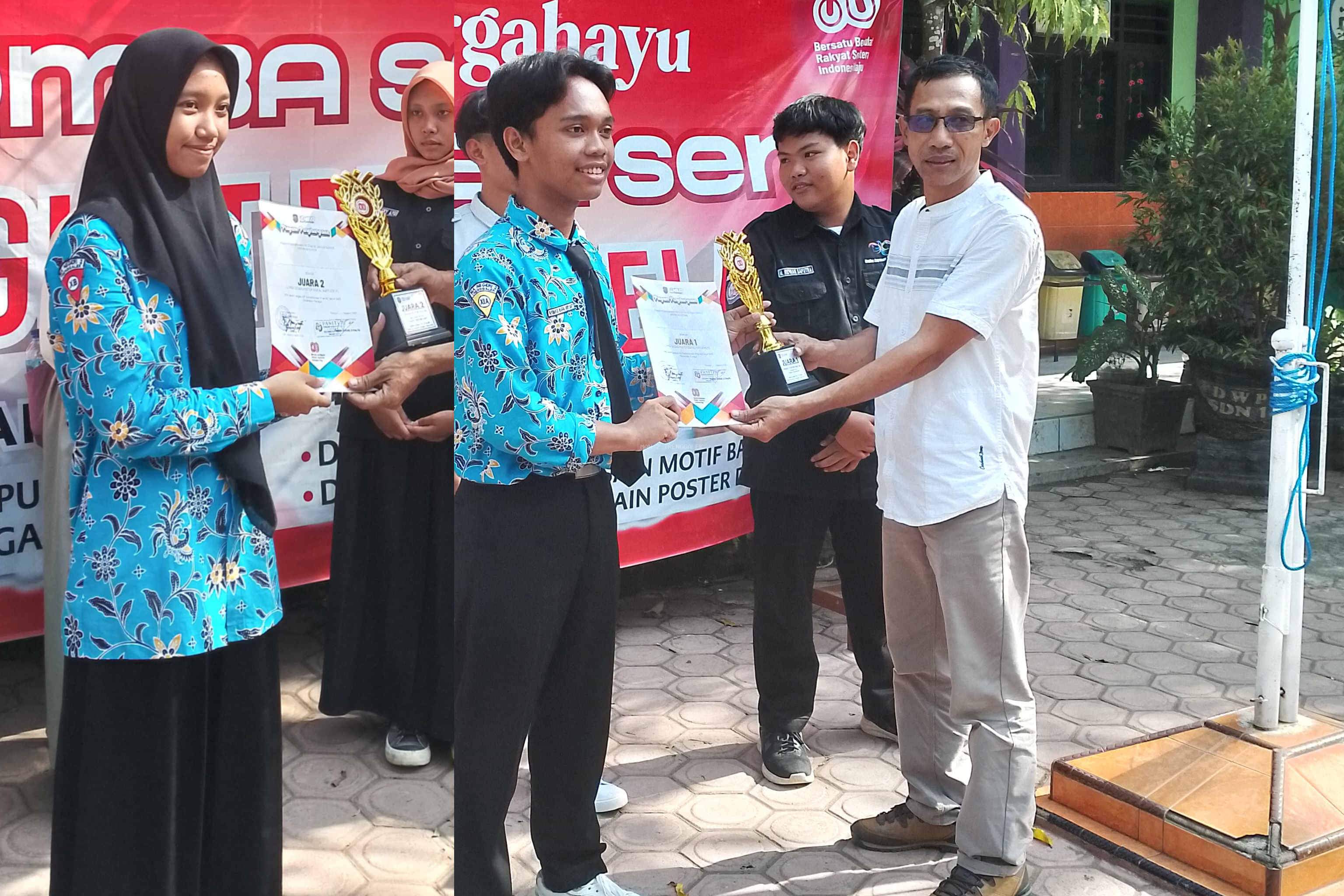 Membanggakan ! Dua Siswa MAN 2 Trenggalek Juara Lomba Poster Digital