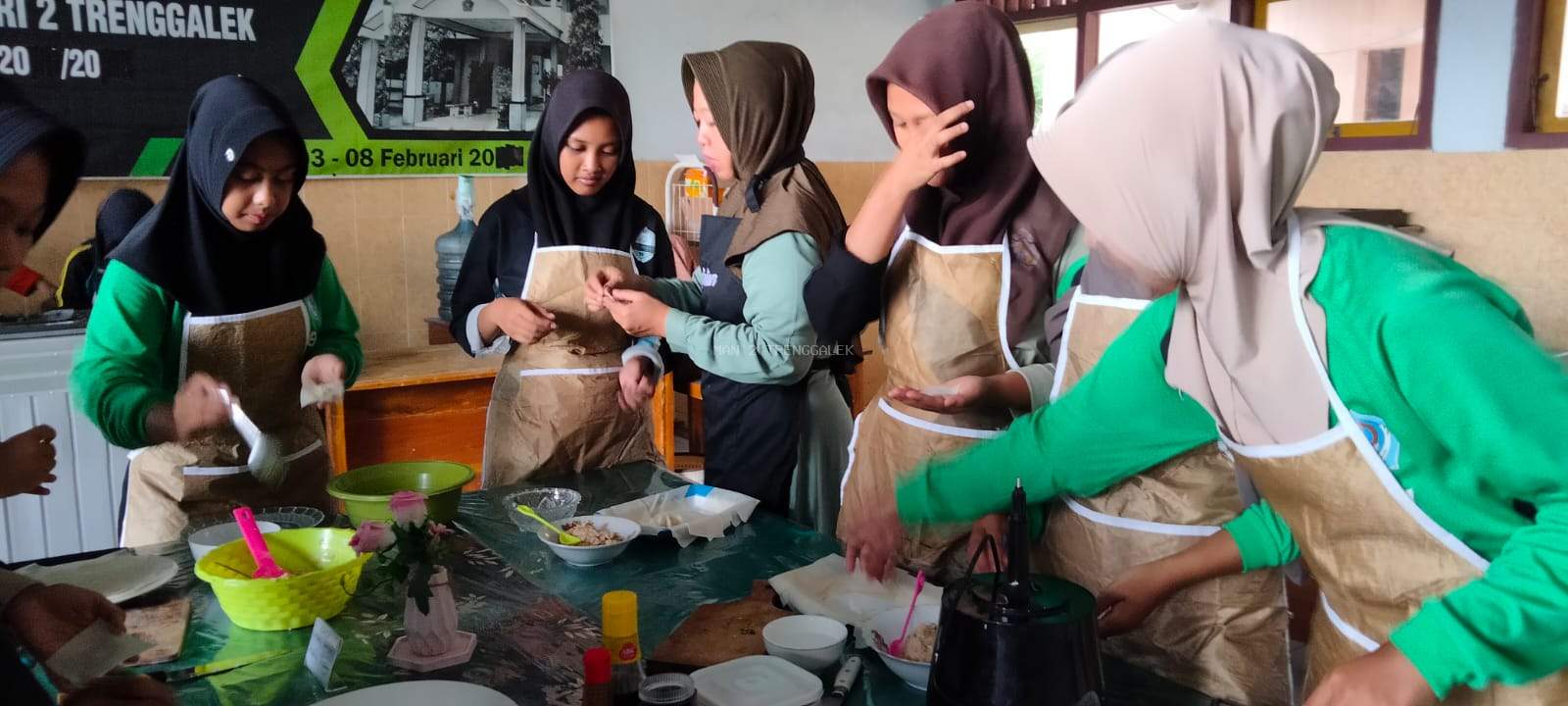 Peningkatan Lifeskill Siswa, MAN 2 Trenggalek Gelar Vokasi Tata Boga Setiap Hari Jumat